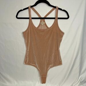 Madewell Stretch Velvet Bodysuit